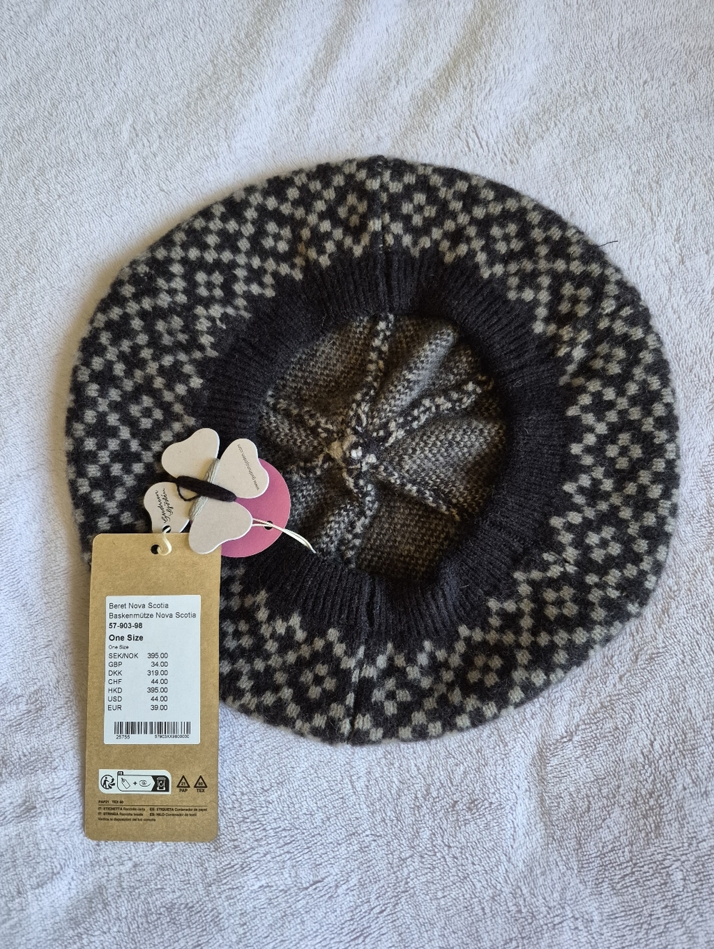 Gudrun Sjoden Nova Scotia Wool Beret - Picture 4 of 7